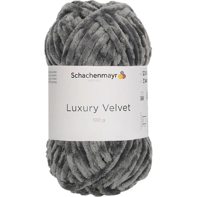 Schachenmayr Luxury Velvet 00098 Elephant Плетива прежда (9807592-00098)