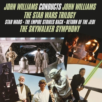 John Williams - John Williams Conducts John Williams - The Star Wars Trilogy (Reissue) (45 RPM) (Limited/Numbered Edition) (Half Green/Half White Coloured) (180 g) (2 LP) (8719262043473)