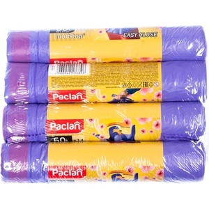 Paclan Standard прибиращи се торби за боклук 60 л 4 x 10 бр