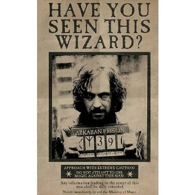 Plagát - Harry Potter (Wanted Sirius Black)