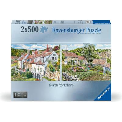 Ravensburger - Puzzle 2x500 Cosy Cottages No. 1 - North Yorkshire - 500 piese