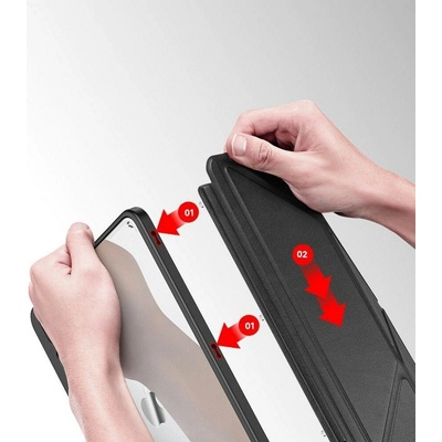 Dux Ducis Magi pouzdro na iPad 11 2021 2020 2018 iPad Air 4 Dux036730 černé