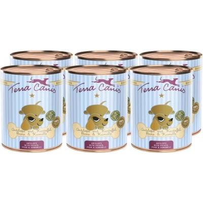 Terra Canis Puppy Antelope with potato, pear & camomile 6 x 800 g