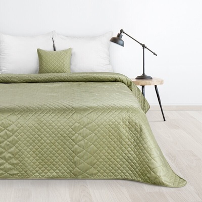 Takoy DESIGN 91 Přehoz na postel LUIZ 3 sametový prošívaný s geometrickým vzorem-HF-405298 170 x 210 cm