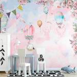 Art Gift Decor Тапет за детска стая - Розов празник