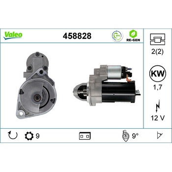 VALEO Štartér 458828