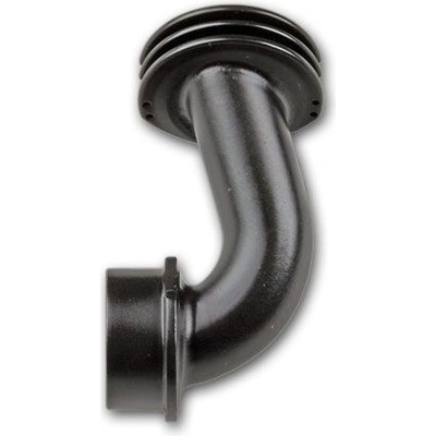 NOVAROSSI Black manifold cilindrical 2 rings left/right exhaust. NV41028