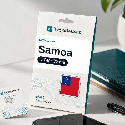 eSIM Samoa 5 GB / 29 dní