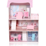 Chipolino, TOYS Дър. къща за кукли с к-т 7 бр. мебели (diwh02406636)