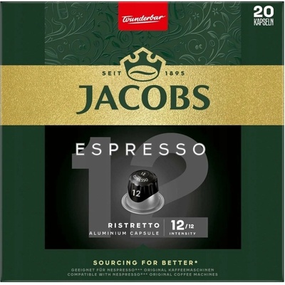 Jacobs Espresso 12 Ristretto pro Nespresso 20 ks