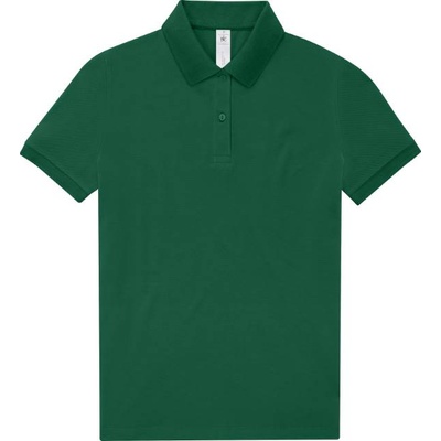 B&C Collection B&C MY POLO 210 / Дамска поло тениска от пике от тежък памук - бръшляново зелено L (01W463zl103)