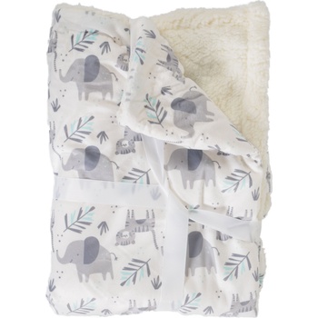 Image 1 of Cangaroo - Бебешко одеяло Shaggy - тъмно сиво