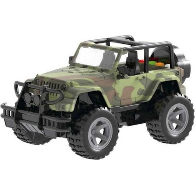 WENYI car - Военен джип с камуфлаж 1: 16