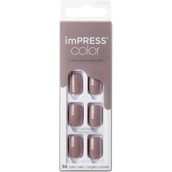 Kiss imPRESS Samolepiace nechty Color Taupe Prize 30 ks