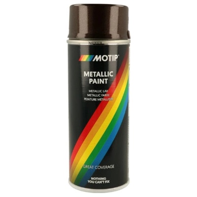 Motip metalický lak hnědý 400ml