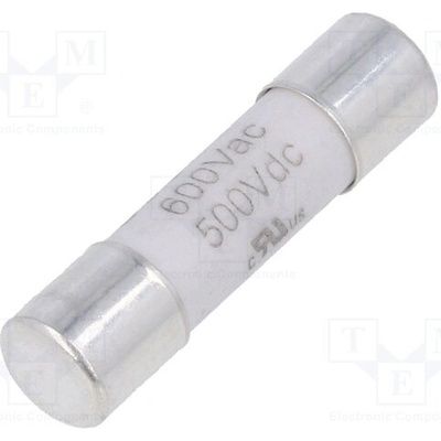 BEL FUSE 0ADKC0500-BE Pojistka: tavná; keramická,kulatý; 500mA; 500VAC; zpožděná; 5x20mm