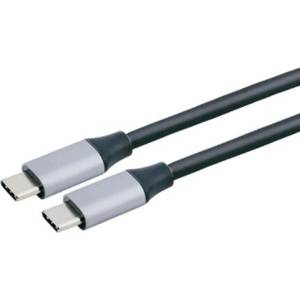 Grundig Кабел Grundig - 15243, USB-C/USB-C, 1.5 m, черен (15243)