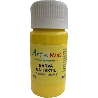 Artemiss Barva na textil světlý 62 žlutá 40 g