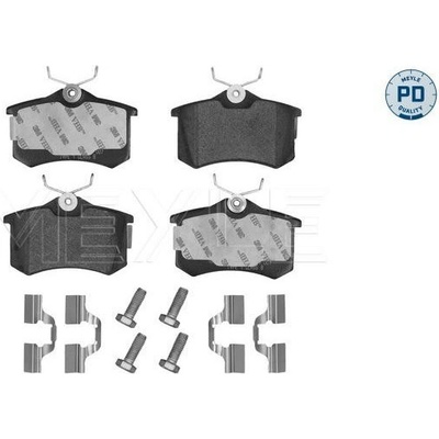 Sada brzdových destiček, kotoučová brzda MEYLE 025 209 6117/PD
