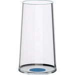 Trebonn Комплект 2 бр кристални чаши за шампанско Trebonn SplitGlass 2025132, 320 мл, Ø7.8x12.5 см, Модулна система, Син (SplitGass 2025132)