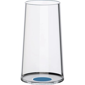 Trebonn Комплект 2 бр кристални чаши за шампанско Trebonn SplitGlass 2025132, 320 мл, Ø7.8x12.5 см, Модулна система, Син (SplitGass 2025132)
