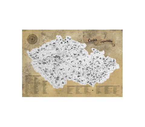 Stieracia mapa Česka