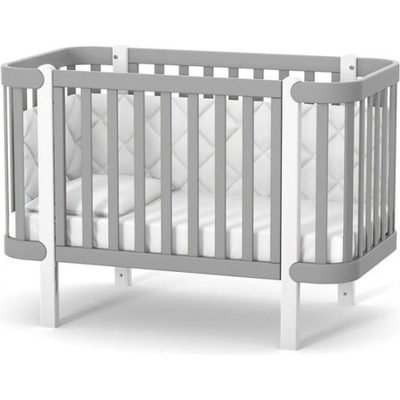 Veres Бебешка кошара Монако Графит/Бяло