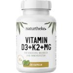 Naturtheke GmbH Vitamin D3 + K2 + MG - 120 капсули