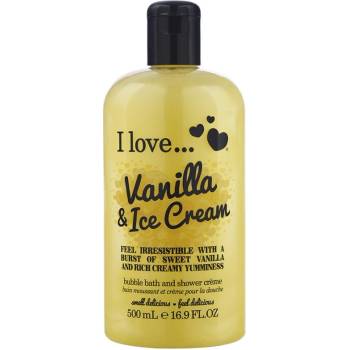 I Love Bath Shower Vanilla Ice Cream sprchový krém 500 ml