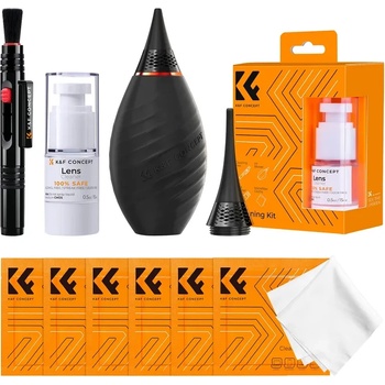 K& F Concept 10 в 1 Комплект за почистване на фото оборудване