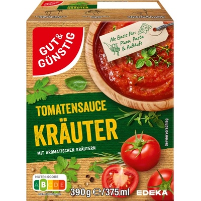 G&G Rajčatová omáčka s bylinkami 390 g