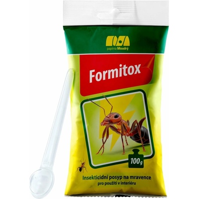 Moudrý Formitox Extra prášok insekticídny prípravok k likvidácii mravcov 100 g