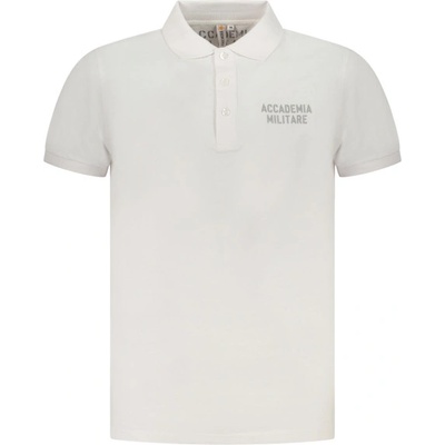 Accademia militare Мъжка тениска military academy, Размер S, Цвят Бял (S5S633-5584_BI001)