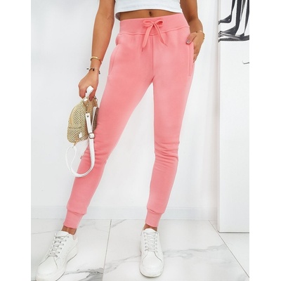 Dstreet dámské tepláky fitS UY0584 růžové