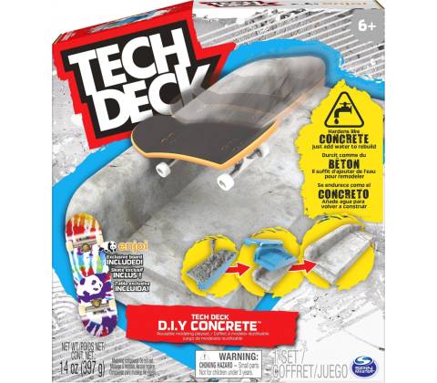 Tech Deck DIY Concrete