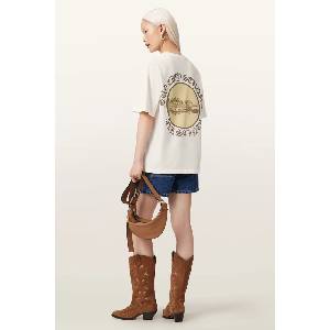 AllSaints тениска дамска от памук SUN (W122JE)