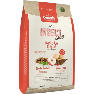 Bosch HPC Insect Adult tapioka a jablko 2,5 kg