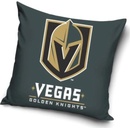 TipTrade Velurový Polštář NHL Color Vegas Golden Knights 40x40