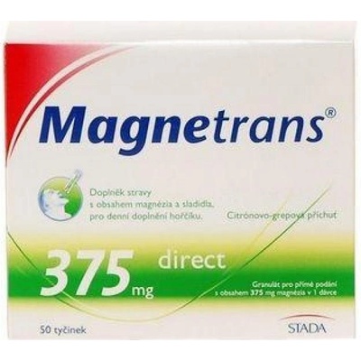Magnetrans 375 mg 50 tyčiniek granulátu