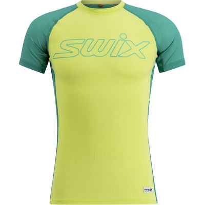 SWIX Тениска SWIX RaceX light Жълт Velikost S