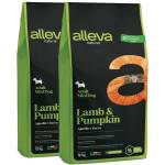 Alleva NATURAL кучешка агне и тиква възрастен мини 2 x 12 кг