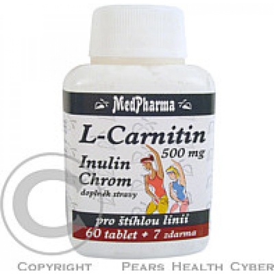 MedPharma L-Carnitin 500 mg+Inulin+Chrom 67 tablet