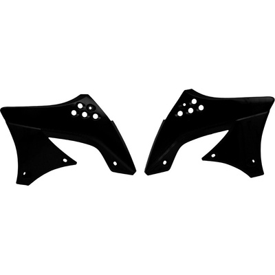 RACETECH (RTECH) kryty chladiče KAWASAKI KXF 450 09-11 barva černá (CVKXFNR0049) (KA03799001)