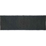 vidaXL Килими за помещение Тъмносиво 80 x 200 cm юта (42010556)