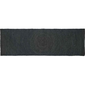 vidaXL Килими за помещение Тъмносиво 80 x 200 cm юта (42010556)