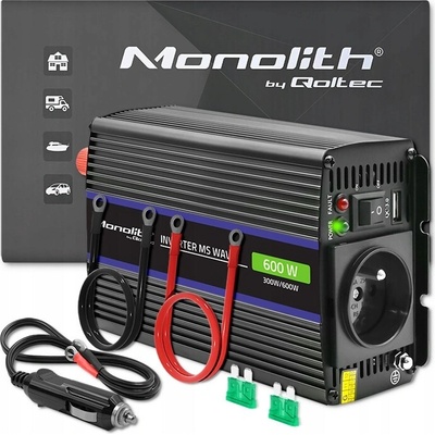 Monolith 600 MS Wave 12V/230V 300/600W USB