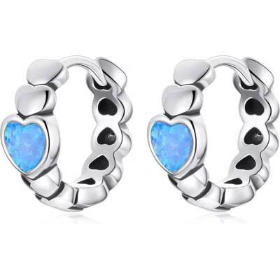 Mabell Dámske strieborné náušnice JONNA SK221SCE1137-BLUEC45