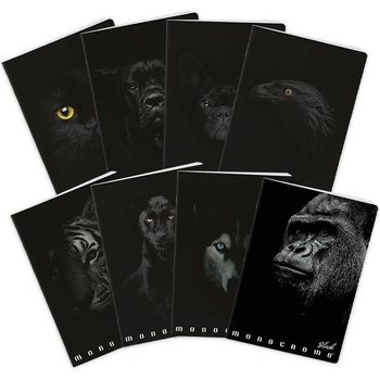 Pigna Тетрадка Pigna Monocromo Black A4 40л (1120225-0230337-0C)