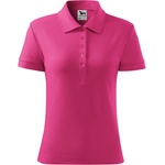 MALFINI Malfini cotton 213 / Дамска поло тениска - лилава s (2134013)