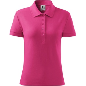 MALFINI Malfini cotton 213 / Дамска поло тениска - лилава s (2134013)